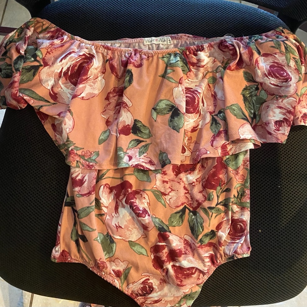 Floral bodysuit